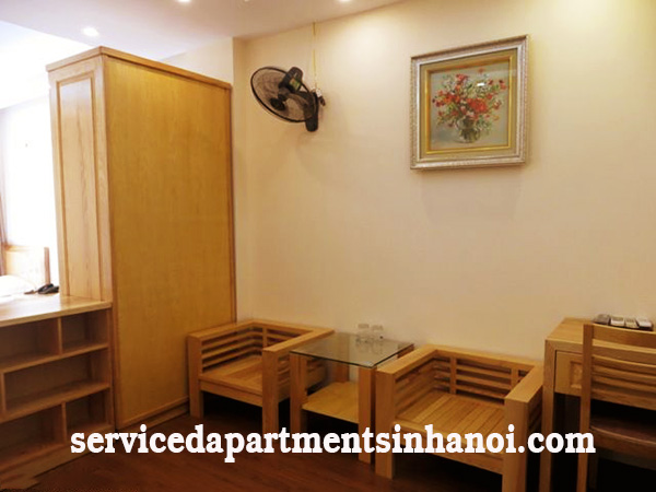 Brand new rental apartment in Tran Duy Hung street, full services 4