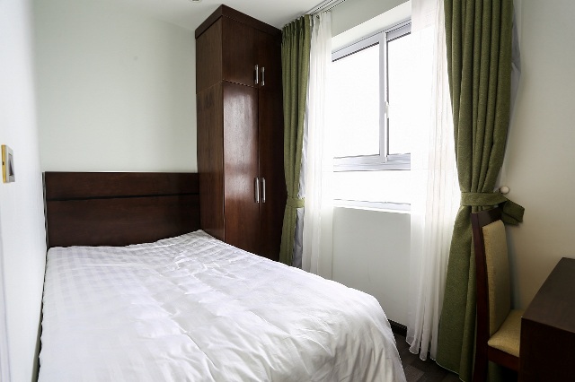 Brand New Serviced apartment for rent in Cau Giay, two beds, wooden floor 7