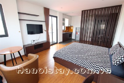 Nice & Bright Serviced Apartment Rental in Phan Ke Binh street, Center of Ba Dinh