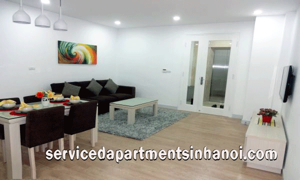 Brand new serviced apartment Rental in Truc Bach Area, High quality furnishings 2