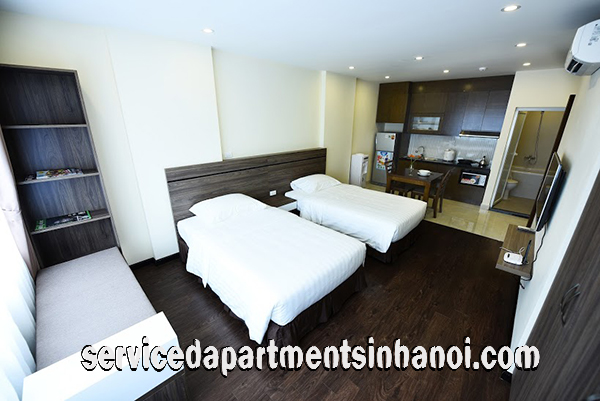 Brand New Studio Apartment Rental in Hoang Quoc Viet str, Cau Giay 2