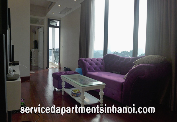 Brand New Two Bedroom Apartment in Truc Bach area for rent, Lakeview & Balcony 4