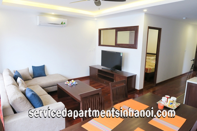 Brand New Two bedroom Apartment Rental in Tay Ho str, High Quality Furniture 1