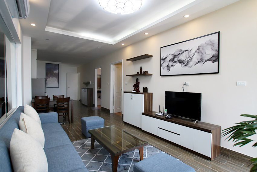 Brand New Two Bedroom Apartment Rental in To Ngoc Van street, Tay Ho 2