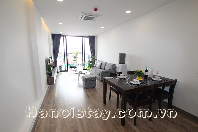 Brand New Two Bedroom Apartment Rental in Xuan Dieu street, Tay Ho 1