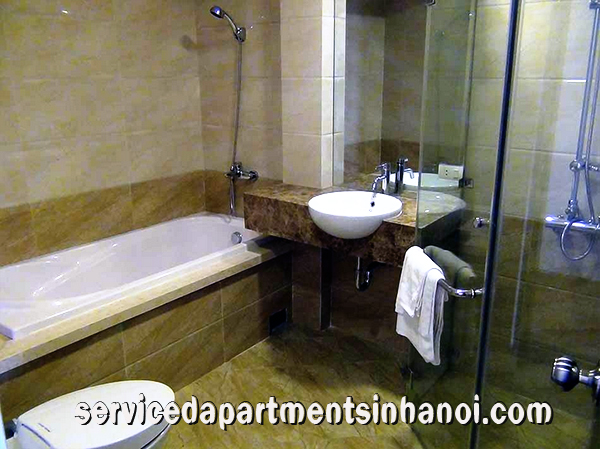 Brand New Two Bedroom Serviced apartment for rent in Linh Lang street, Ba Dinh 9