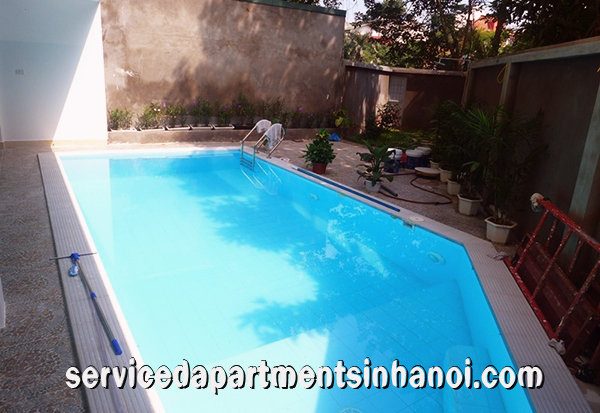 Brand New Villa For rent in Tay Ho street, Awesome Swimming Pool 2