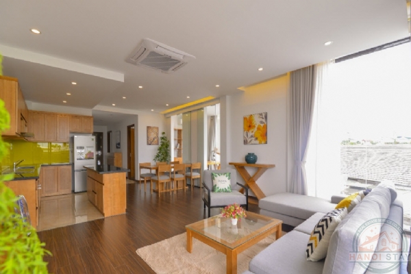 *Breathtaking Lake View 2+ Bedroom Apartment for rent in Tay Ho West Lake, High Quality Funiture* 2