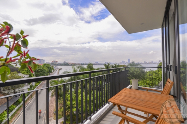 *Breathtaking Lake View 2+ Bedroom Apartment for rent in Tay Ho West Lake, High Quality Funiture* 14