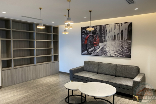 *Breathtaking Lake view Apartment Rental in Hanoi, extravagant furniture* 6