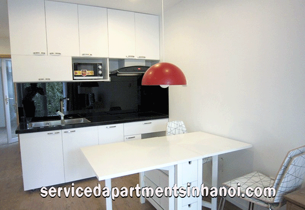 Bright and Airy serviced apartment rental in Hai Ba Trung, Two beds, full services 3