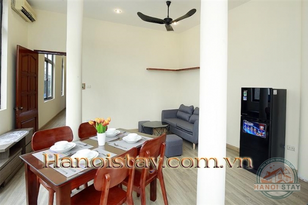 Bright and Airy & Spacious Apartment rental in Truc Bach Area, Ba Dinh 3