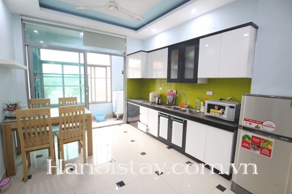 Bright and Clean Two Bedroom Apartment Rental in Tran Phu street, Hoan Kiem 3
