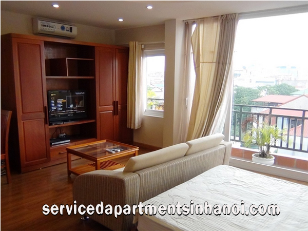 Bright and High Quality Serviced Apartment Rental in Dao Tan, Ba Dinh 4