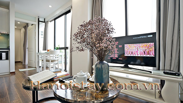 *Bright and Modern Staycious Flat for rent in To Ngoc Van street, Tay Ho* 2