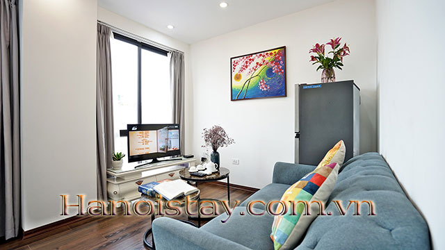 *Bright and Modern Staycious Flat for rent in To Ngoc Van street, Tay Ho* 4