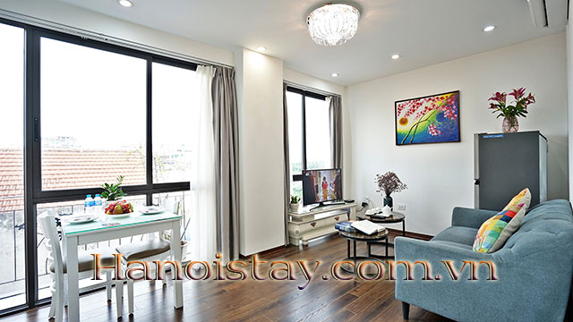 *Bright and Modern Staycious Flat for rent in To Ngoc Van street, Tay Ho* 9