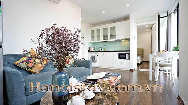 *Bright and Modern Staycious Flat for rent in To Ngoc Van street, Tay Ho* 16