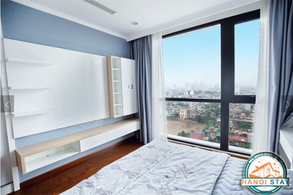Bright and Modern Three Bedroom Apartment Rental in HongKong Tower, Hanoi 18