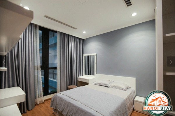 Bright and Modern Three Bedroom Apartment Rental in HongKong Tower, Hanoi 8