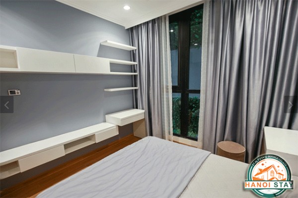 Bright and Modern Three Bedroom Apartment Rental in HongKong Tower, Hanoi 9