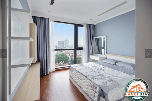 Bright and Modern Three Bedroom Apartment Rental in HongKong Tower, Hanoi 16