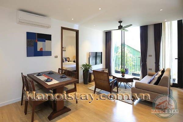 Bright And Mordern 2 Bedroom Apartment Rental In Ton That Thiep Str, Hoan Kiem 2