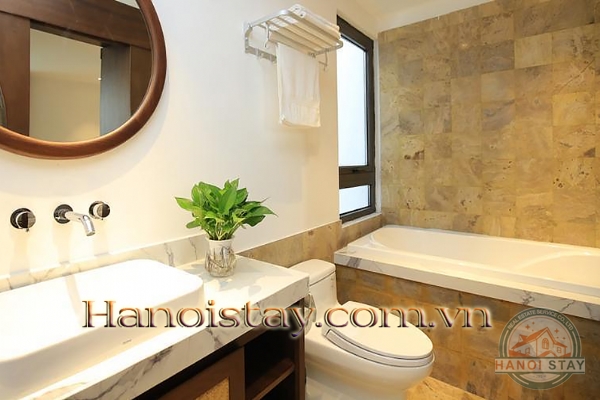 Bright And Mordern 2 Bedroom Apartment Rental In Ton That Thiep Str, Hoan Kiem 13