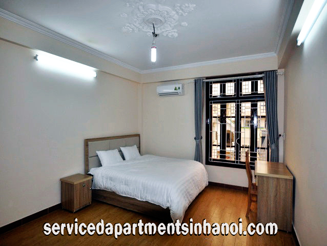 Bright and New One Bedroom Apartment Rental in Van Cao street, Ba Dinh 5