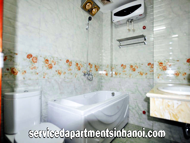 Bright and New One Bedroom Apartment Rental in Van Cao street, Ba Dinh 1