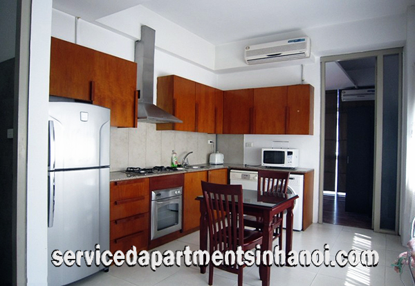 Bright and newly renovated apartment rental in Nguyen Truong To st, Ba Dinh 7
