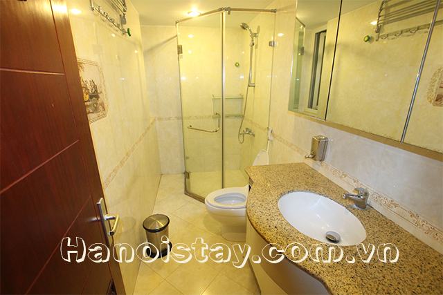 Bright and Spacious One Bedroom Apartment Rental in Hoang Hoa Tham street, Ba Dinh 5