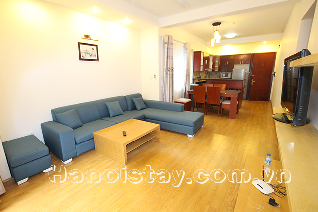 Bright and Spacious One Bedroom Apartment Rental in Hoang Hoa Tham street, Ba Dinh 8