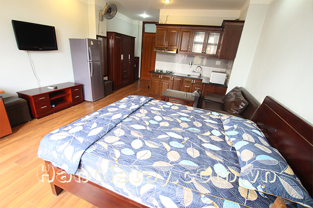 Bright Apartment Rental in Cat Linh Street, Dong Da, Nice Balcony 2