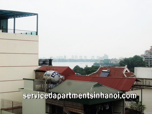Bright Apartment With Balcony For rent in Nguyen Khac Hieu str, Truc Bach Area 13