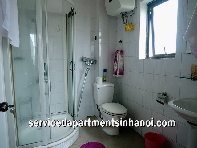 Bright Apartment With Balcony For rent in Nguyen Khac Hieu str, Truc Bach Area 14