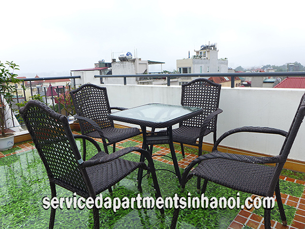 Bright Modern Apartment with Big Balcony For rent in Dang Thai Mai str, Tay Ho 2