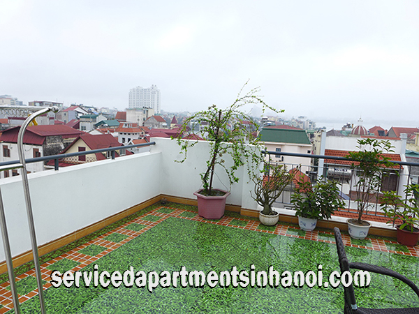 Bright Modern Apartment with Big Balcony For rent in Dang Thai Mai str, Tay Ho 3