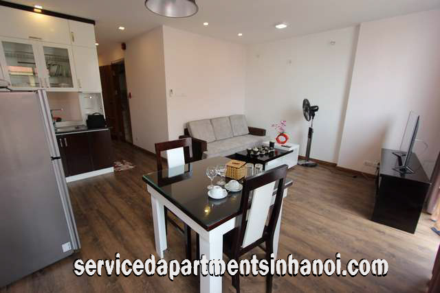 Bright Modern One Bedroom Apartment For Rent in Dao Tan street, Ba Dinh 4