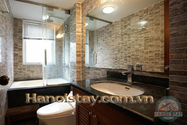 Bright & Modern One Bedroom Apartment Rental in Truc Bach Area, Ba Dinh 8