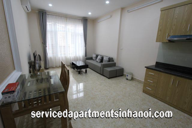 Bright Modern One Bedroom Apartment Rental in Van Cao Str, Ba Dinh 3