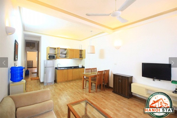 Bright One Bedroom Apartment for rent in Linh Lang, Ba Dinh 1