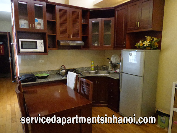 Bright One Bedroom Apartment for rent Near Phan Boi Chau street, Hoan Kiem 3