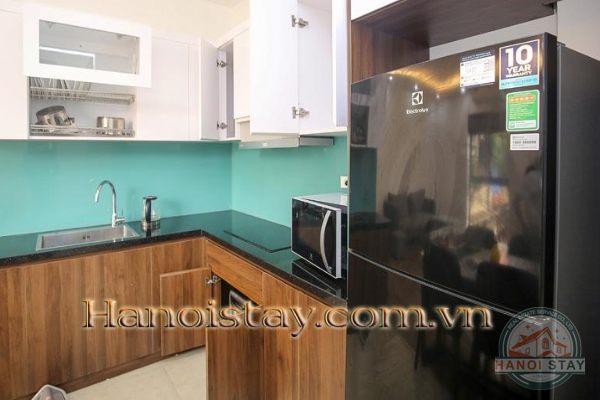 Bright One Bedroom Apartment Rental in Dang Thai Mai street, Tay Ho, Close to West Lake 7