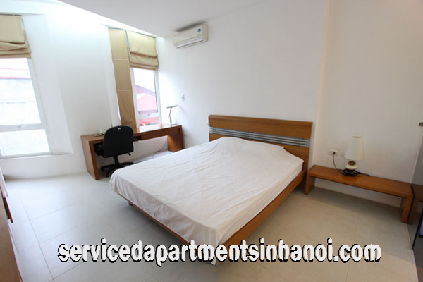 Bright One Bedroom Apartment Rental in Nguyen Truong To street, Ba Dinh 6
