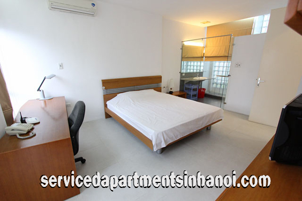 Bright One Bedroom Apartment Rental in Nguyen Truong To street, Ba Dinh 7