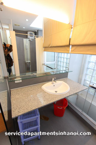 Bright One Bedroom Apartment Rental in Nguyen Truong To street, Ba Dinh 8