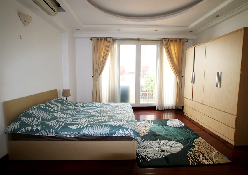 Bright One Bedroom Apartment Rental in To Ngoc Van Street, Tay Ho, Budget Price 12