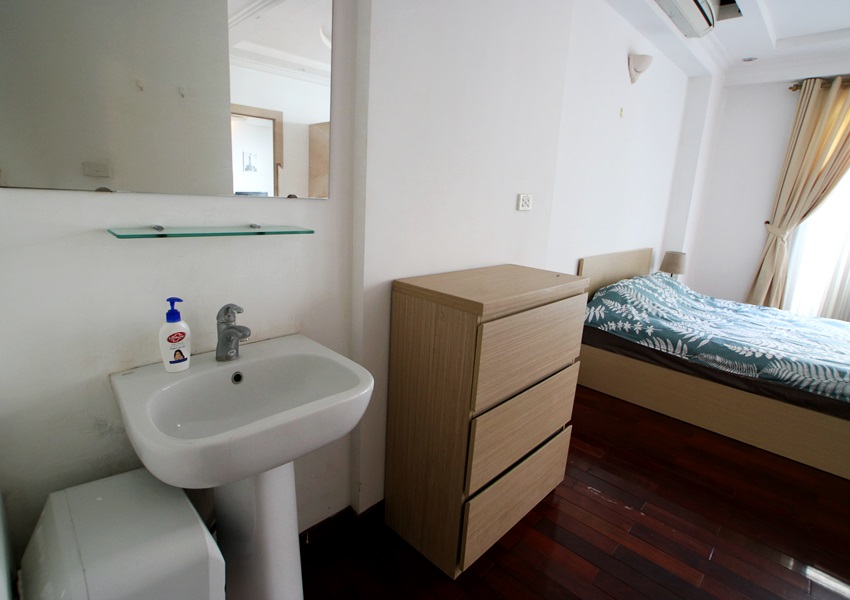 Bright One Bedroom Apartment Rental in To Ngoc Van Street, Tay Ho, Budget Price 14