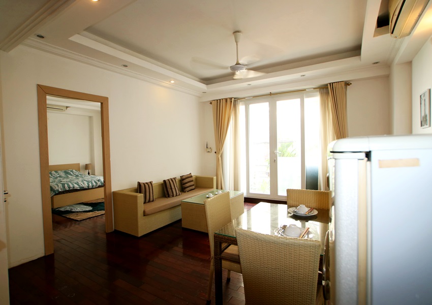 Bright One Bedroom Apartment Rental in To Ngoc Van Street, Tay Ho, Budget Price 7